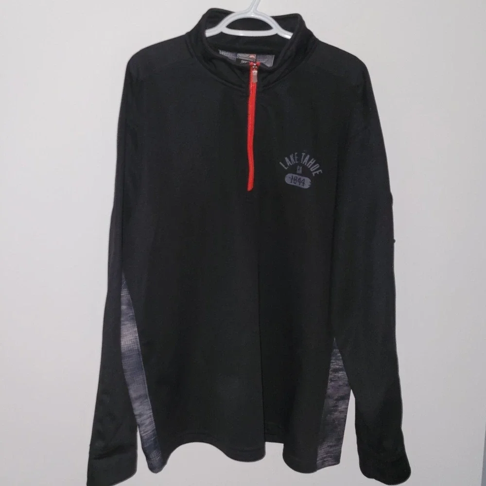 Outfitter Trading Co Performance Fleece 1/4 Zip Pullover Size XXL Lake Tahoe‎